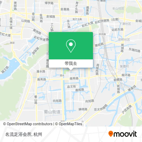 名流足浴会所地图