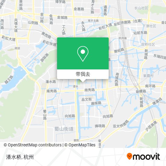 潘水桥地图