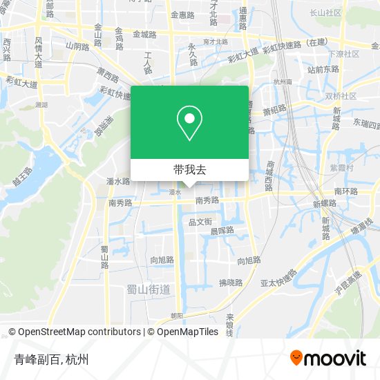 青峰副百地图