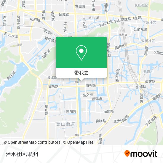 潘水社区地图