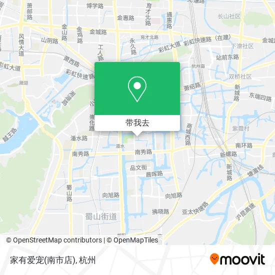 家有爱宠(南市店)地图