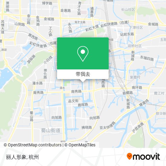 丽人形象地图
