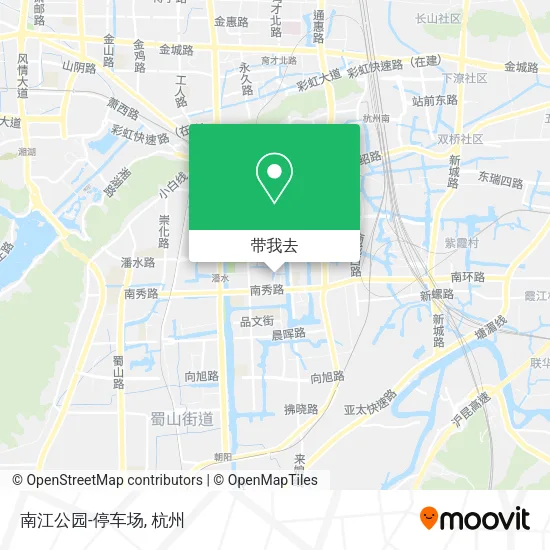 南江公园-停车场地图