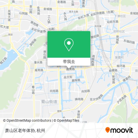 萧山区老年体协地图