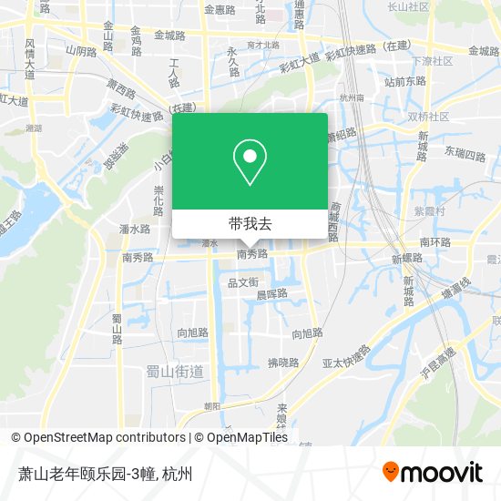 萧山老年颐乐园-3幢地图