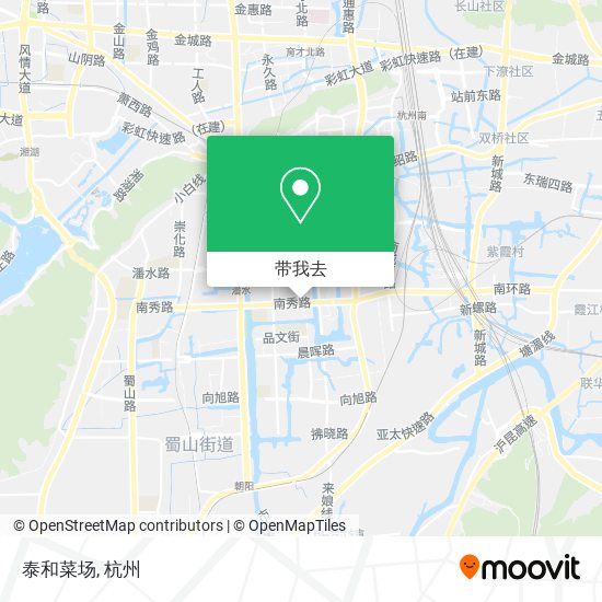 泰和菜场地图