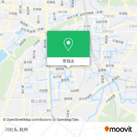 川灶头地图
