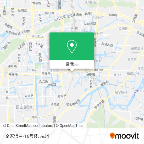 金家浜村-16号楼地图
