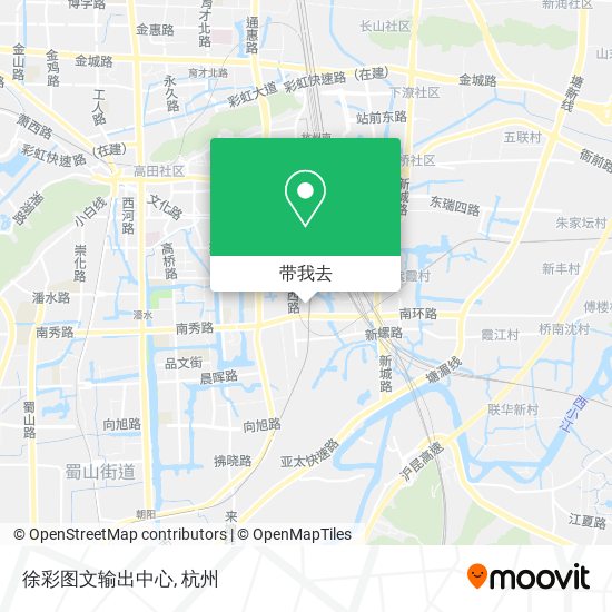 徐彩图文输出中心地图