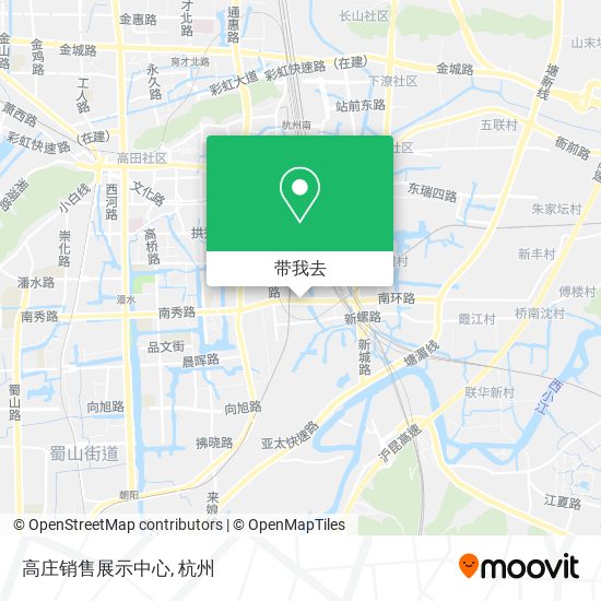 高庄销售展示中心地图
