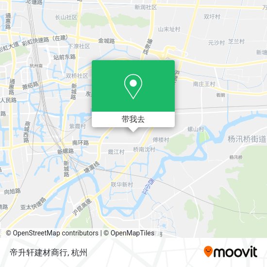 帝升轩建材商行地图