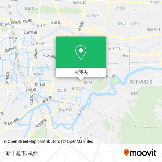 新丰超市地图