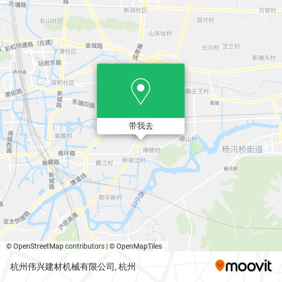 杭州伟兴建材机械有限公司地图