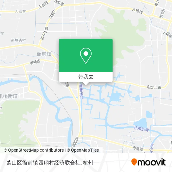 萧山区衙前镇四翔村经济联合社地图