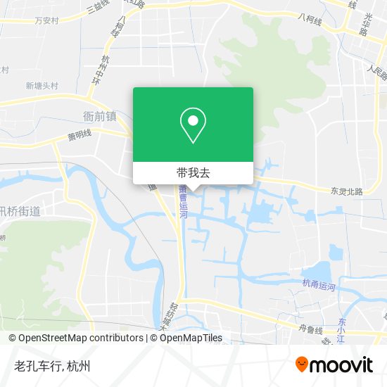 老孔车行地图