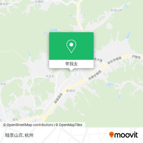 颐景山庄地图