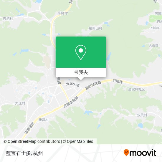 蓝宝石士多地图