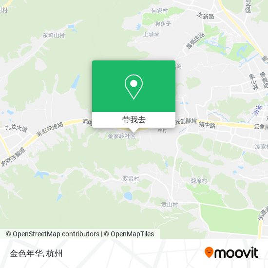金色年华地图