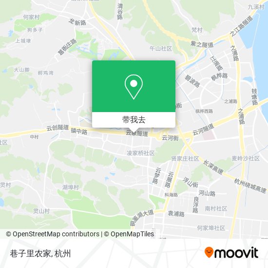 巷子里农家地图