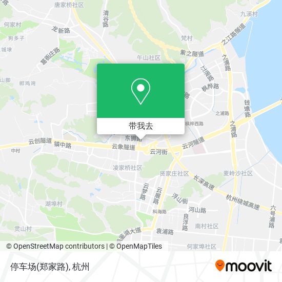 停车场(郑家路)地图