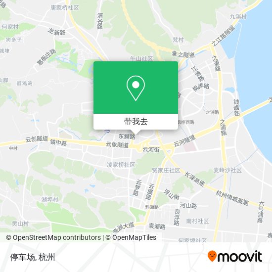 停车场地图