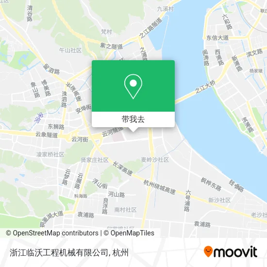 浙江临沃工程机械有限公司地图