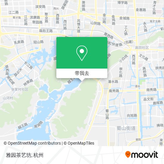雅园茶艺坊地图