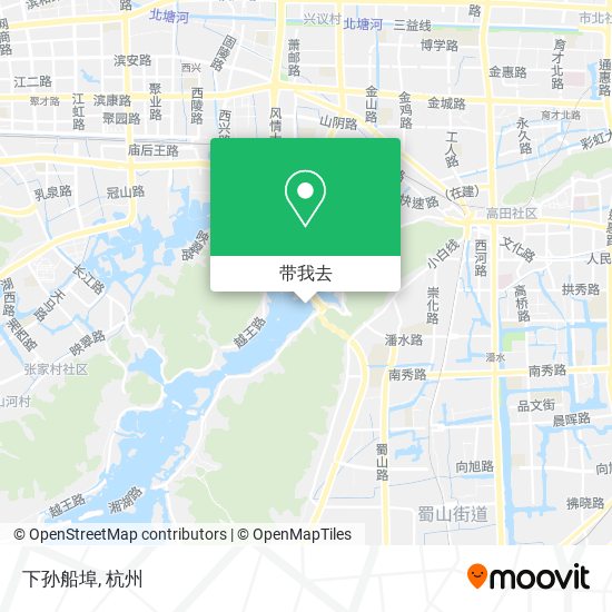 下孙船埠地图