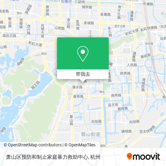 萧山区预防和制止家庭暴力救助中心地图