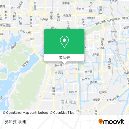 盛和苑地图