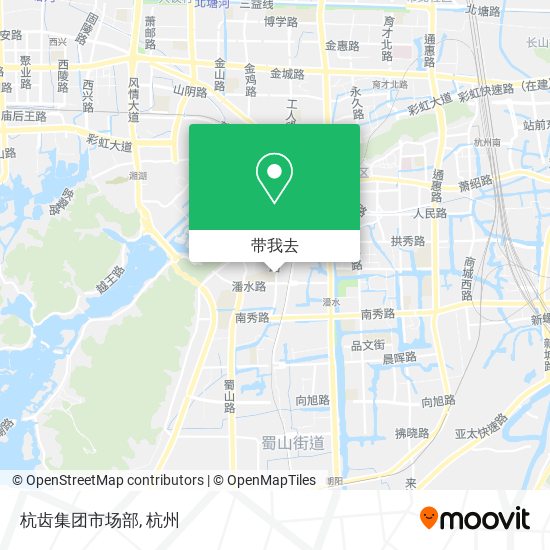 杭齿集团市场部地图