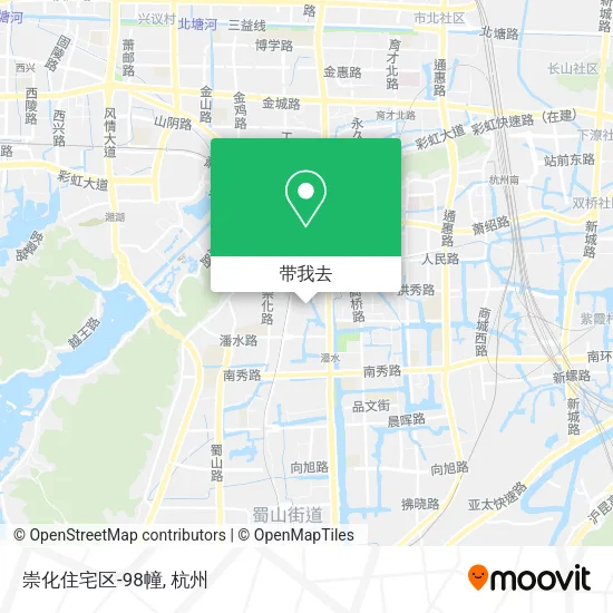崇化住宅区-98幢地图