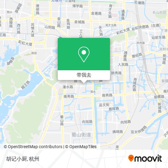 胡记小厨地图