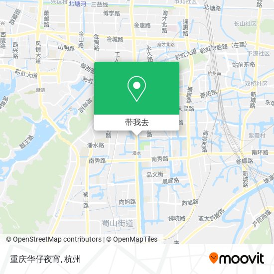 重庆华仔夜宵地图