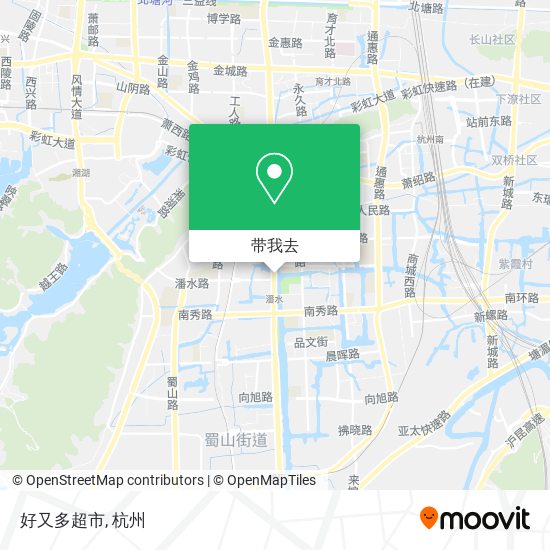 好又多超市地图