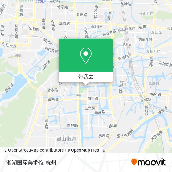 湘湖国际美术馆地图