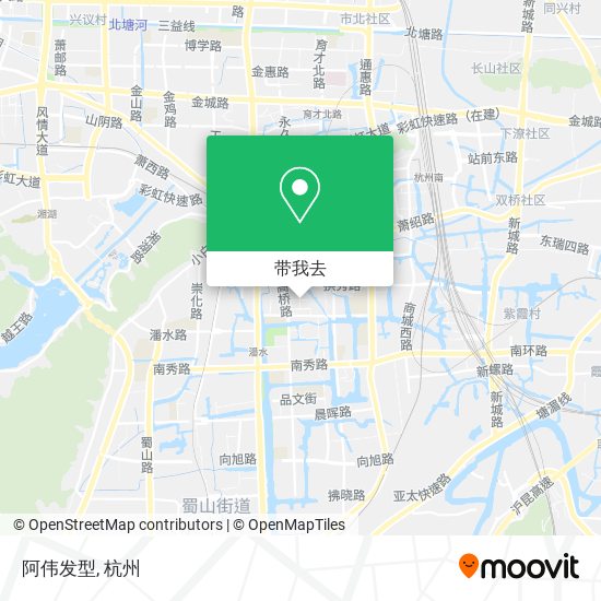 阿伟发型地图