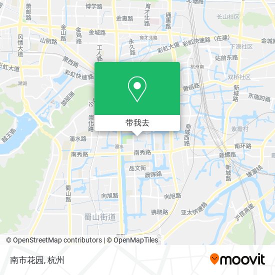 南市花园地图