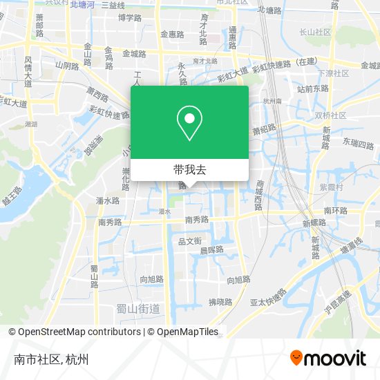 南市社区地图
