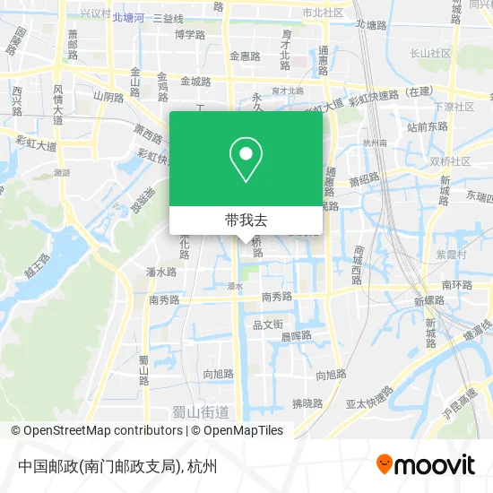 中国邮政(南门邮政支局)地图