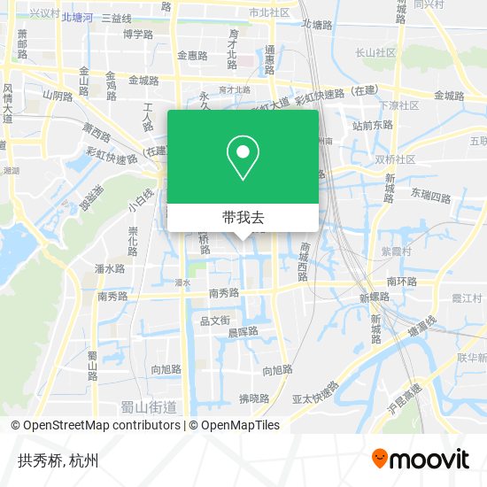 拱秀桥地图