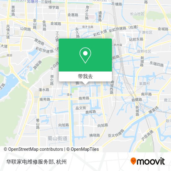 华联家电维修服务部地图