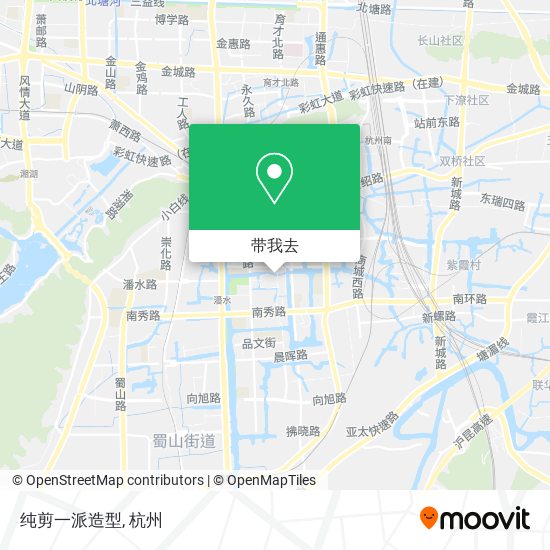 纯剪一派造型地图