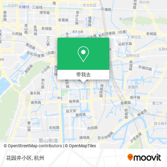 花园井小区地图