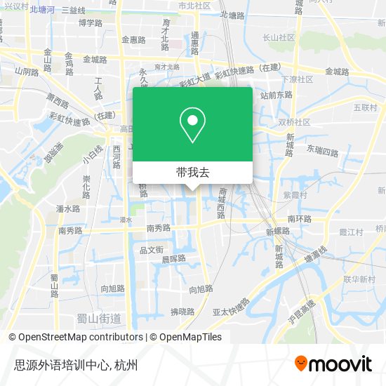 思源外语培训中心地图