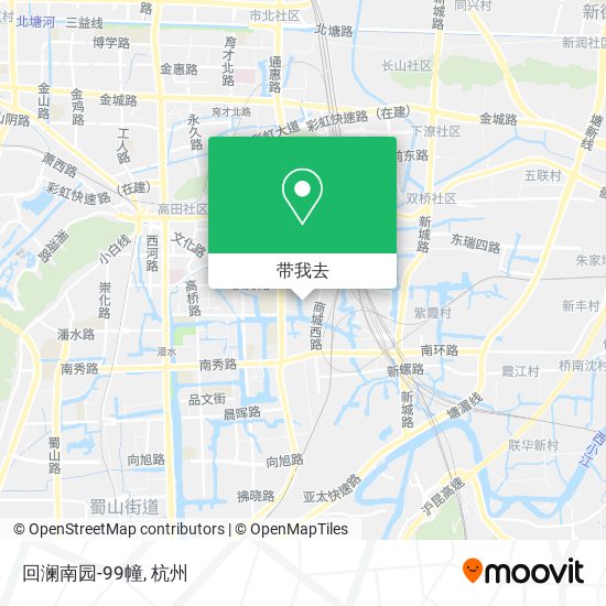回澜南园-99幢地图