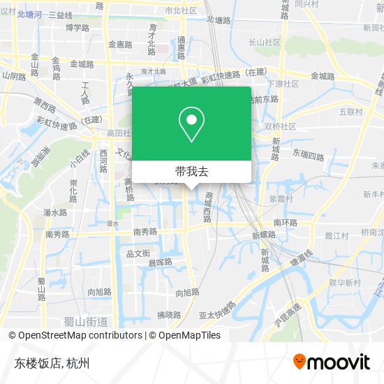 东楼饭店地图