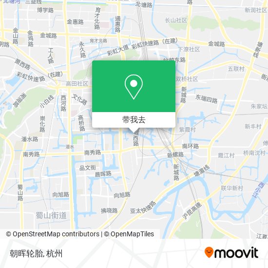 朝晖轮胎地图