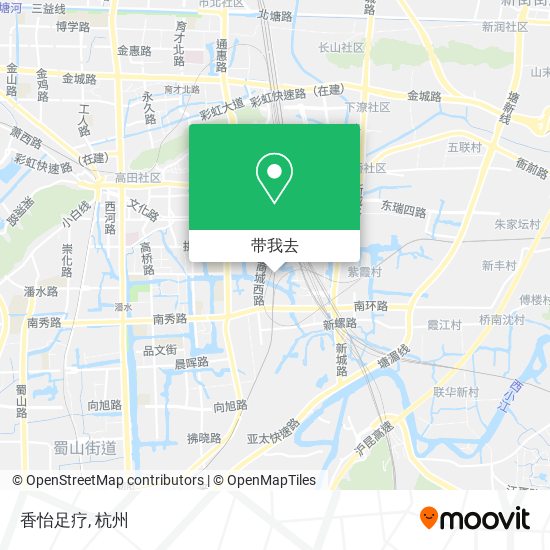 香怡足疗地图