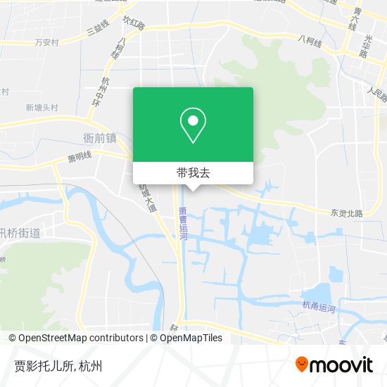 贾影托儿所地图